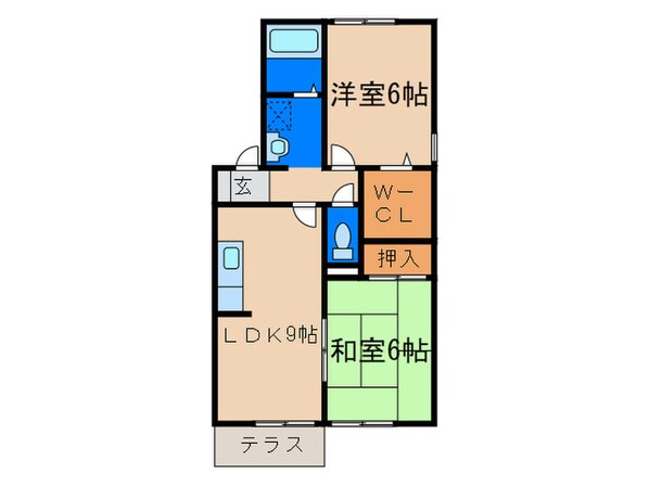 グランドゥ－ル星ヶ丘の物件間取画像